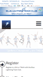 Mobile Screenshot of bluelightningtrack.com